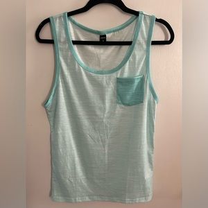 Men’s size medium tank with pocket on chest